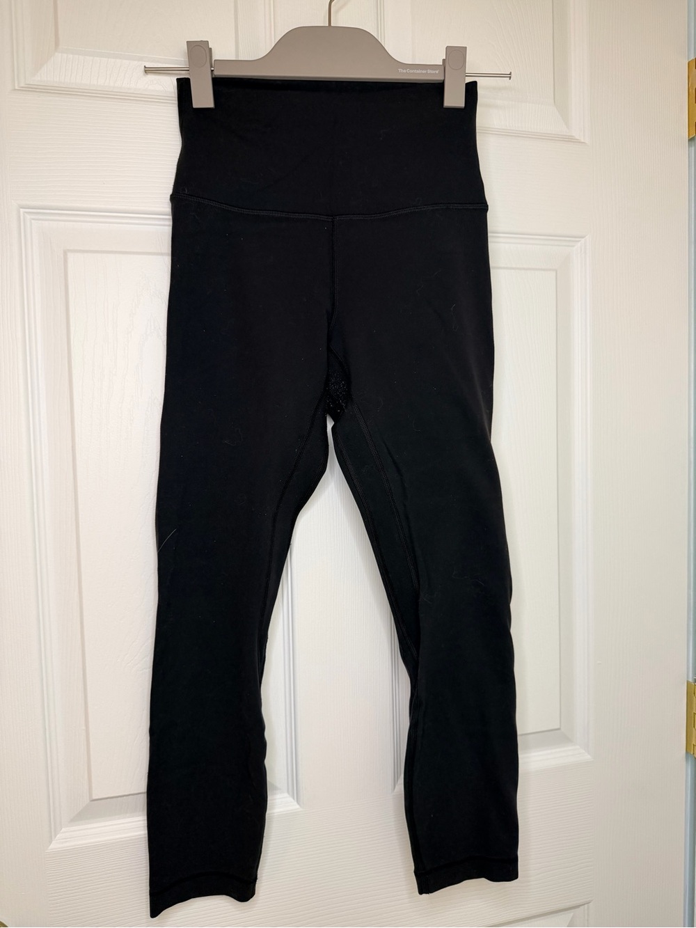 lululemon athletica Black High-Rise Cropped Align Leggings
